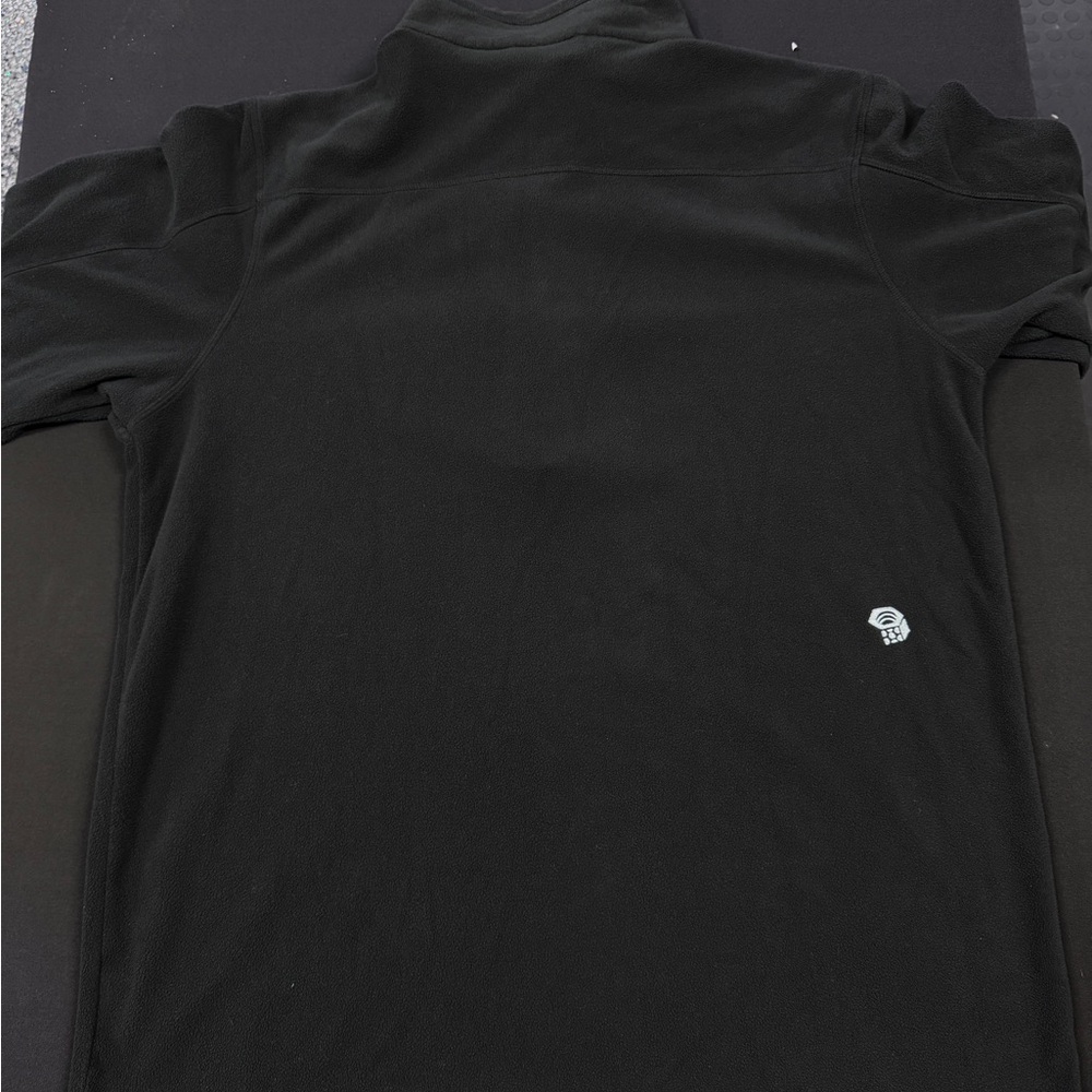 Mountain Hardwear Black Zip-Up Fleece - Picture 3 of 3